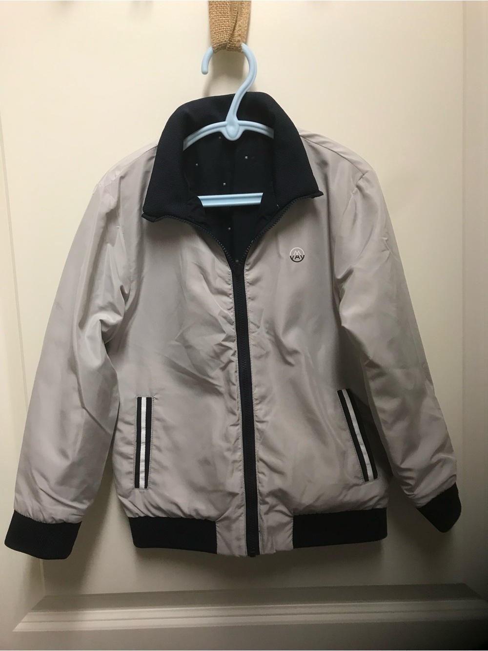 Little boys Mayoral Reversible Windbreaker Jacket
